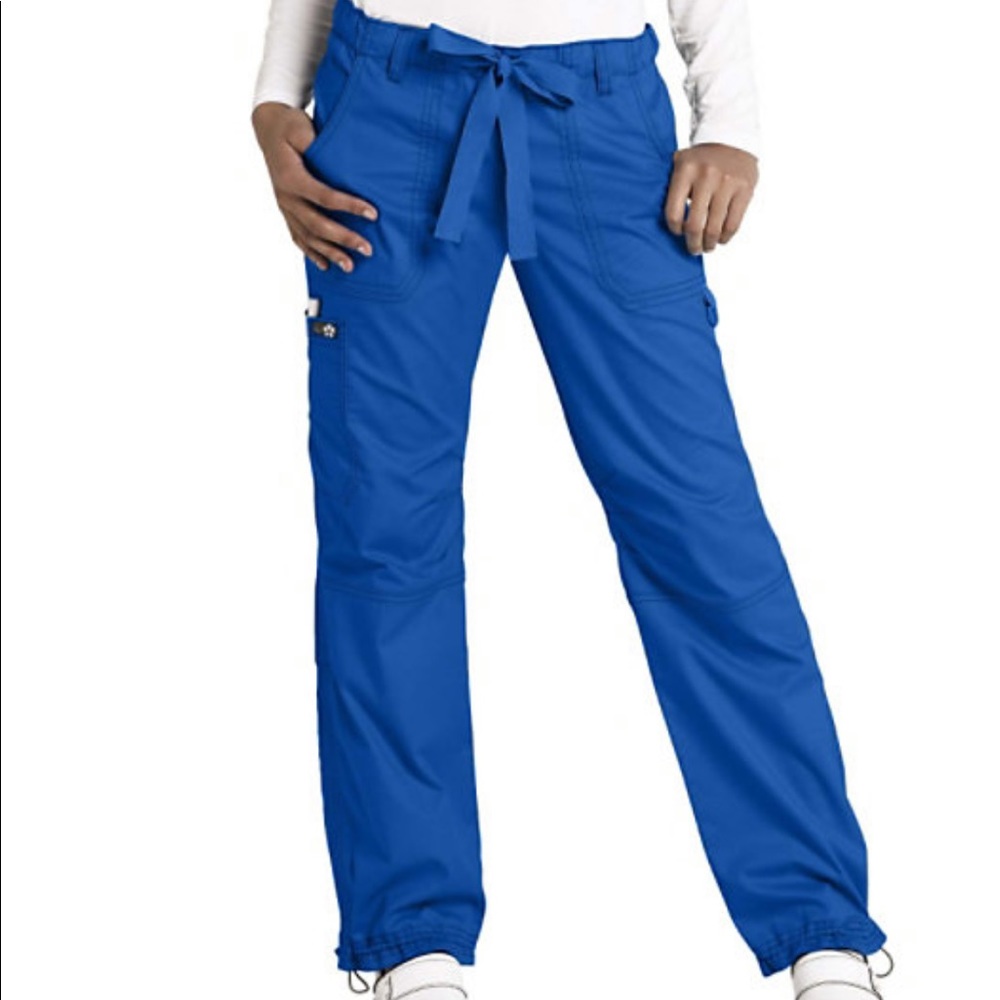 KOI Royal Blue Scrub Pants
